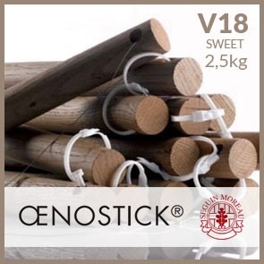 OenoStick – pałeczki dębowe V18 sweet